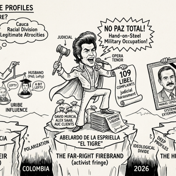 Deep Profiles: Paloma Valencia, Abelardo de la Espriella, and Iván Cepeda